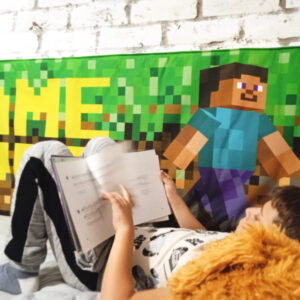 PIXEL mintás falvédő