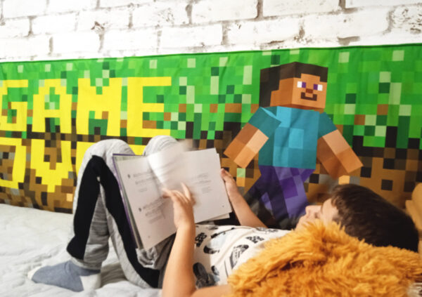 PIXEL mintás falvédő